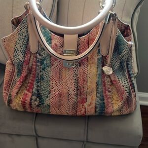Brahmin multi color  100% Authentic